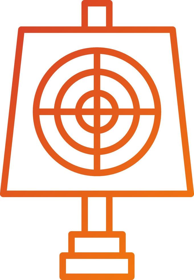 Target Icon Style vector