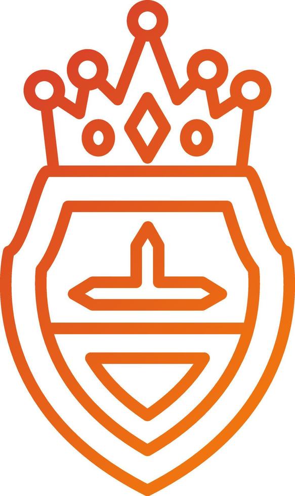 Crest Icon Style vector
