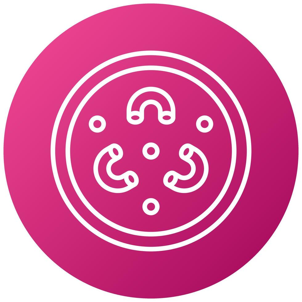 Mac N Cheese Icon Style vector