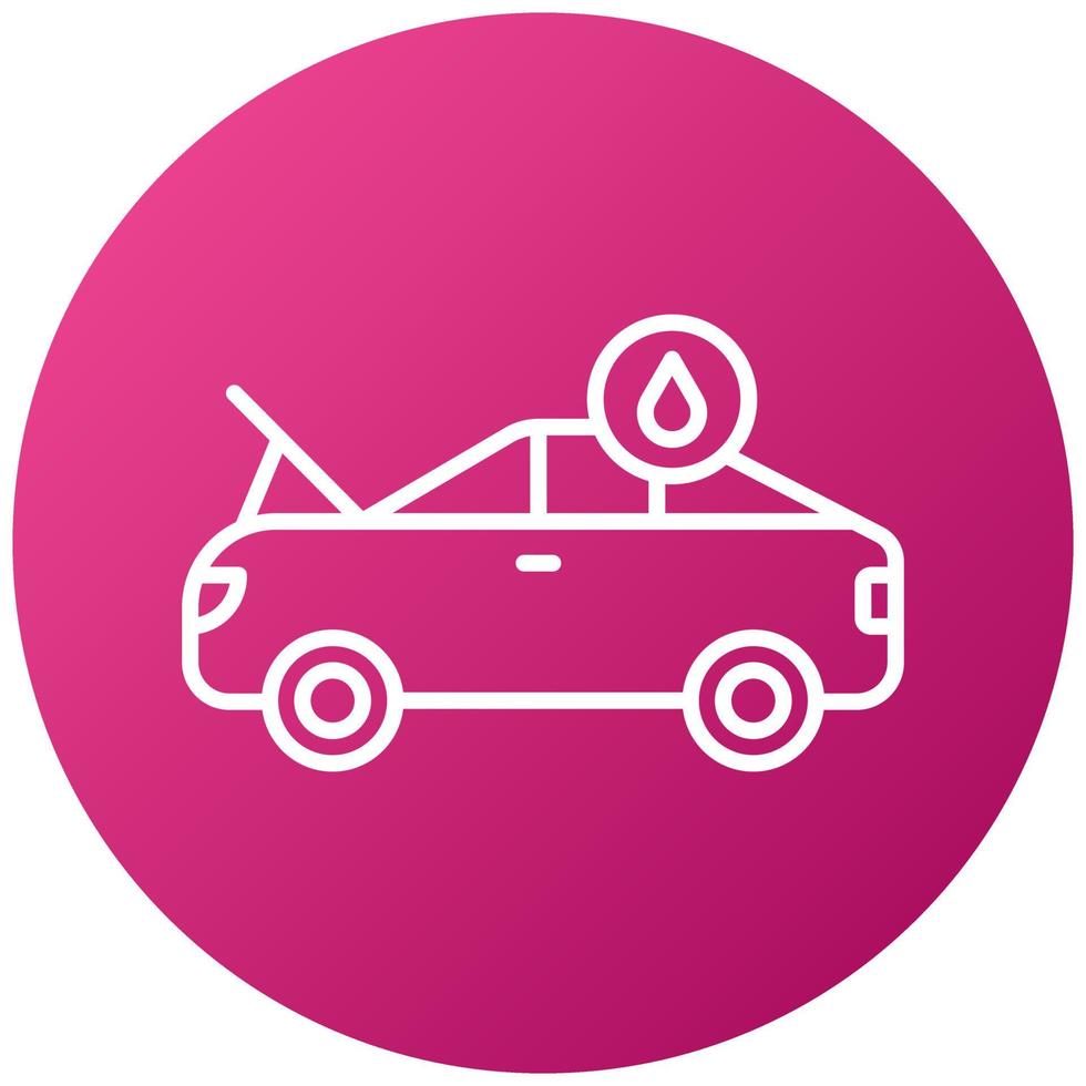 Oil Change Icon Style vector