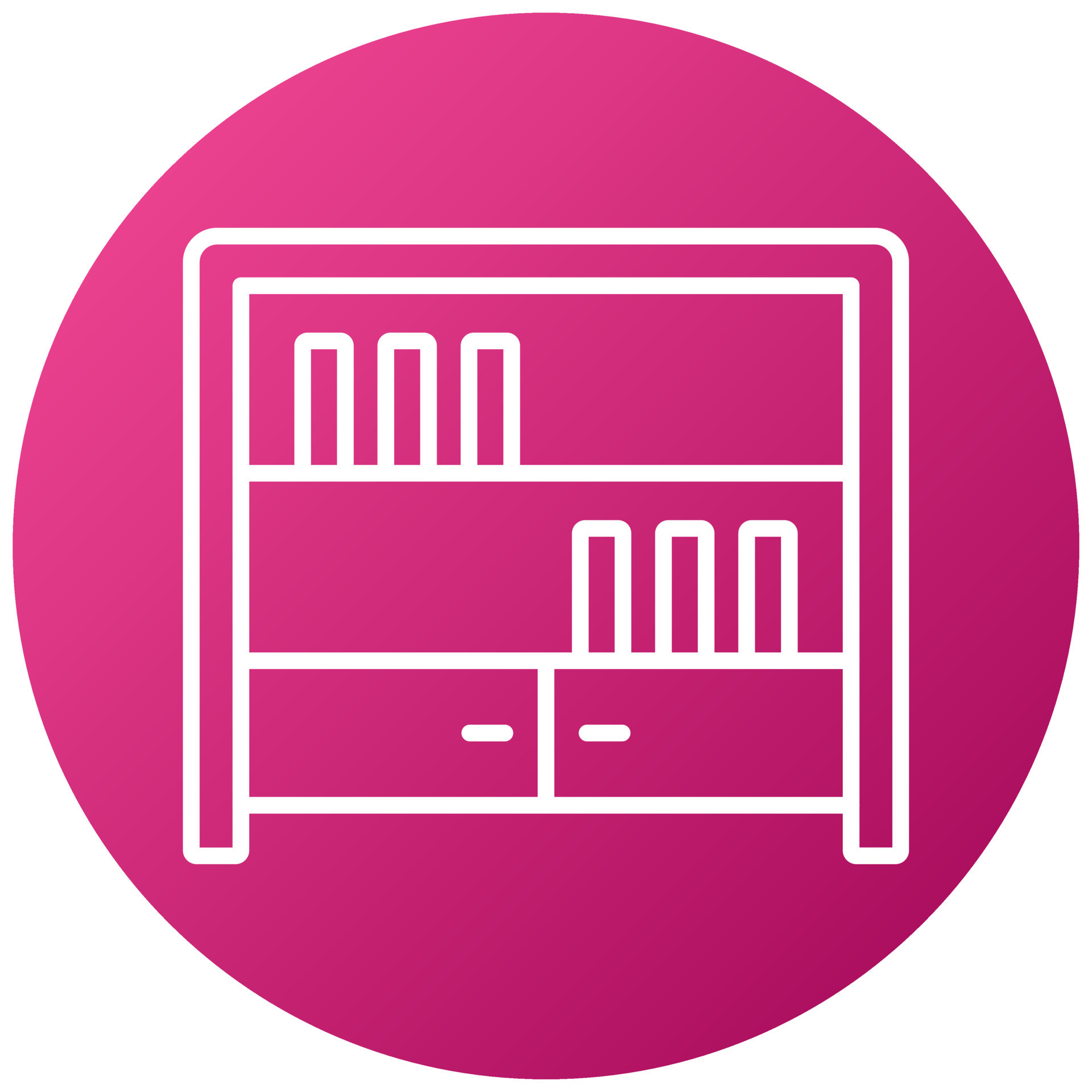Bookshelf Icon Style 21529241 Vector Art at Vecteezy