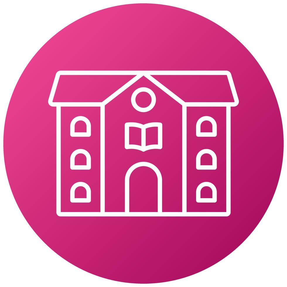 Library Icon Style vector