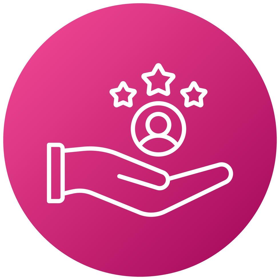 Customer Satisfaction Icon Style vector