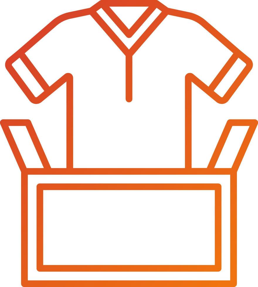 Clothes Donation Icon Style vector