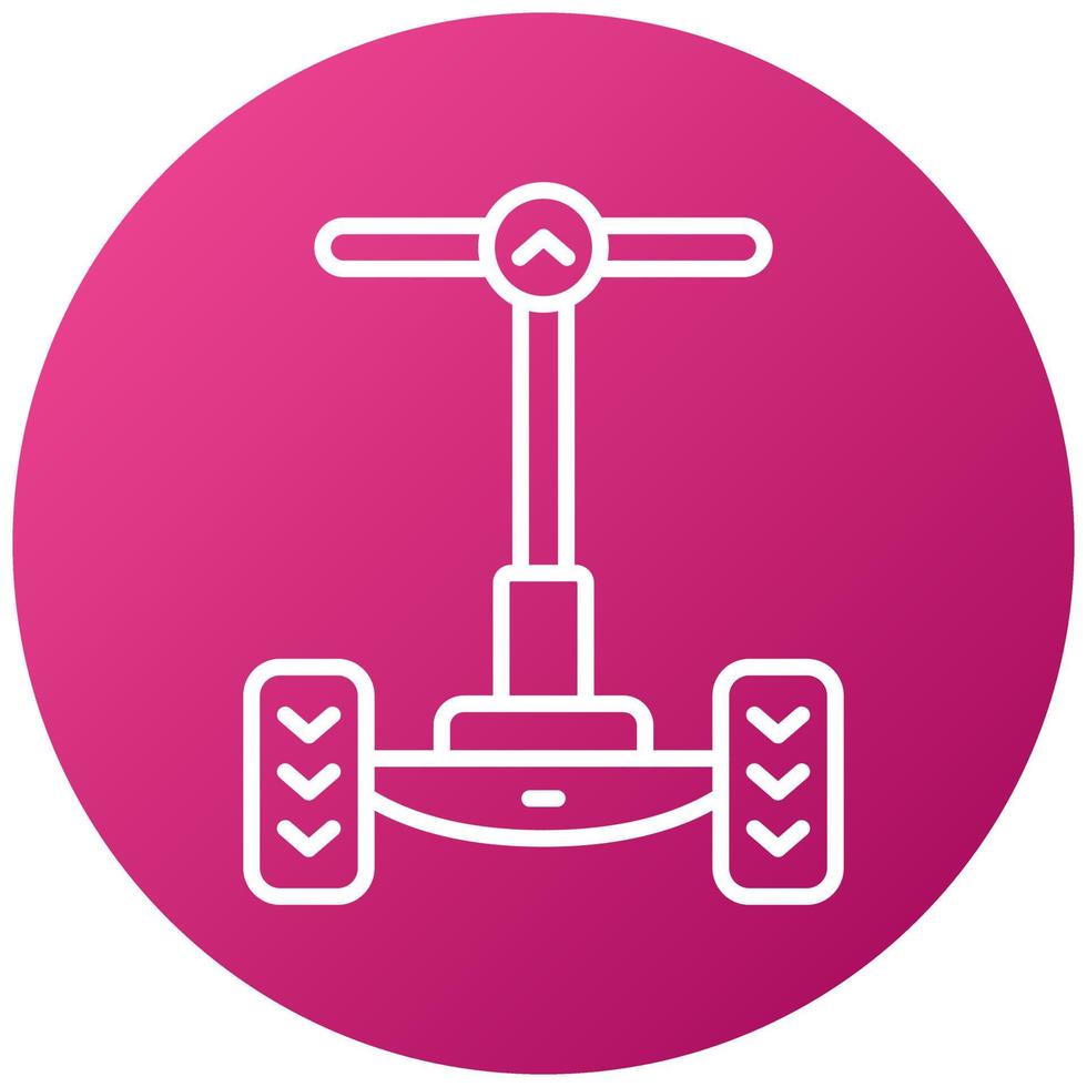 Segway Icon Style vector