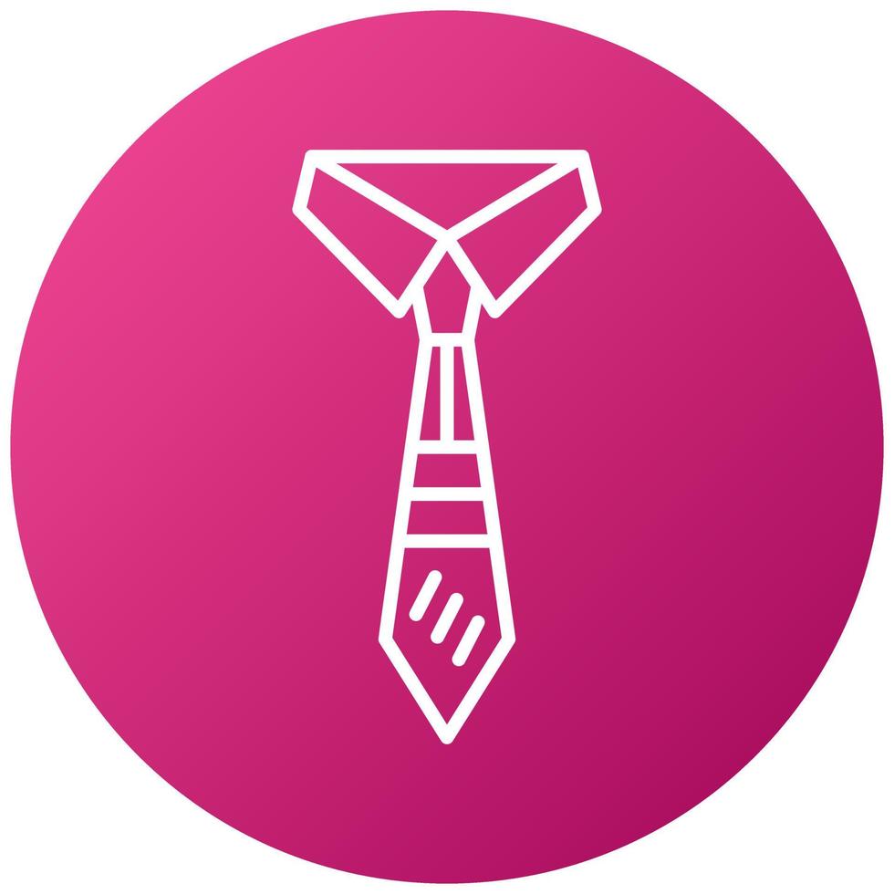 Tie Icon Style vector