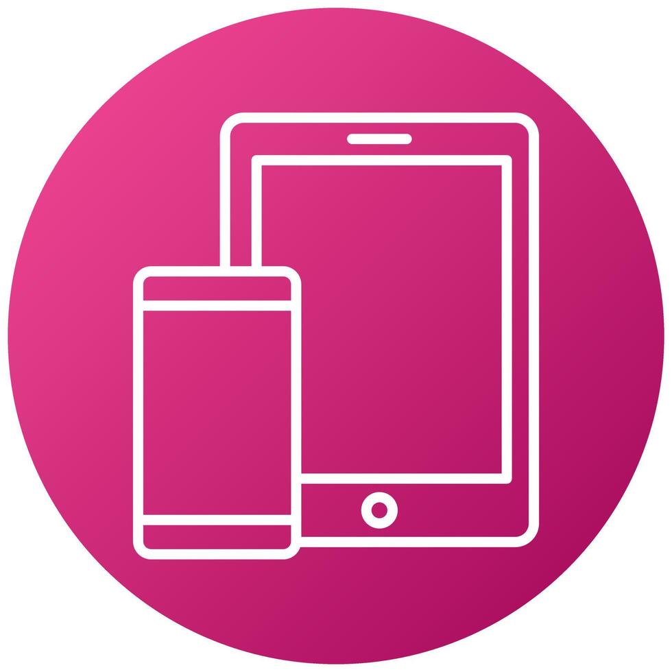 Gadget Icon Style vector