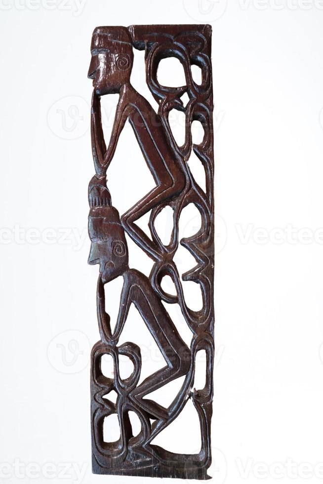 The Kewenak statue is a wooden statue originating from Papua. photo