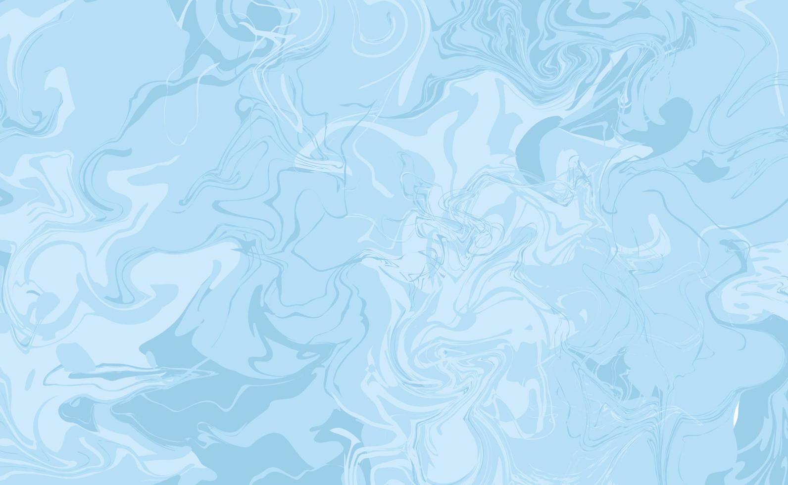 Vector abstract horizontal background or wallpaper in blue colors. Gradient blurs, spots and blots. Mixed paint imitation.