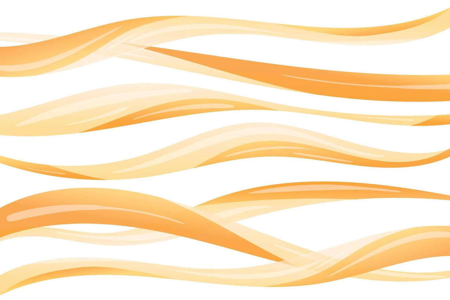 Vector abstract gradient horizontal background or wallpaper. Transparent ribbons or waves. Modern digital template or pattern with smooth curved parallel lines.