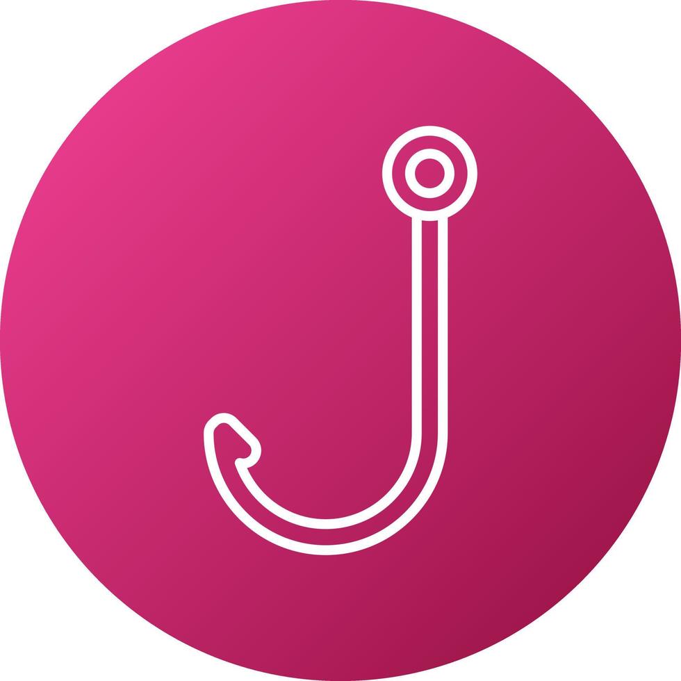 Hook Icon Style vector