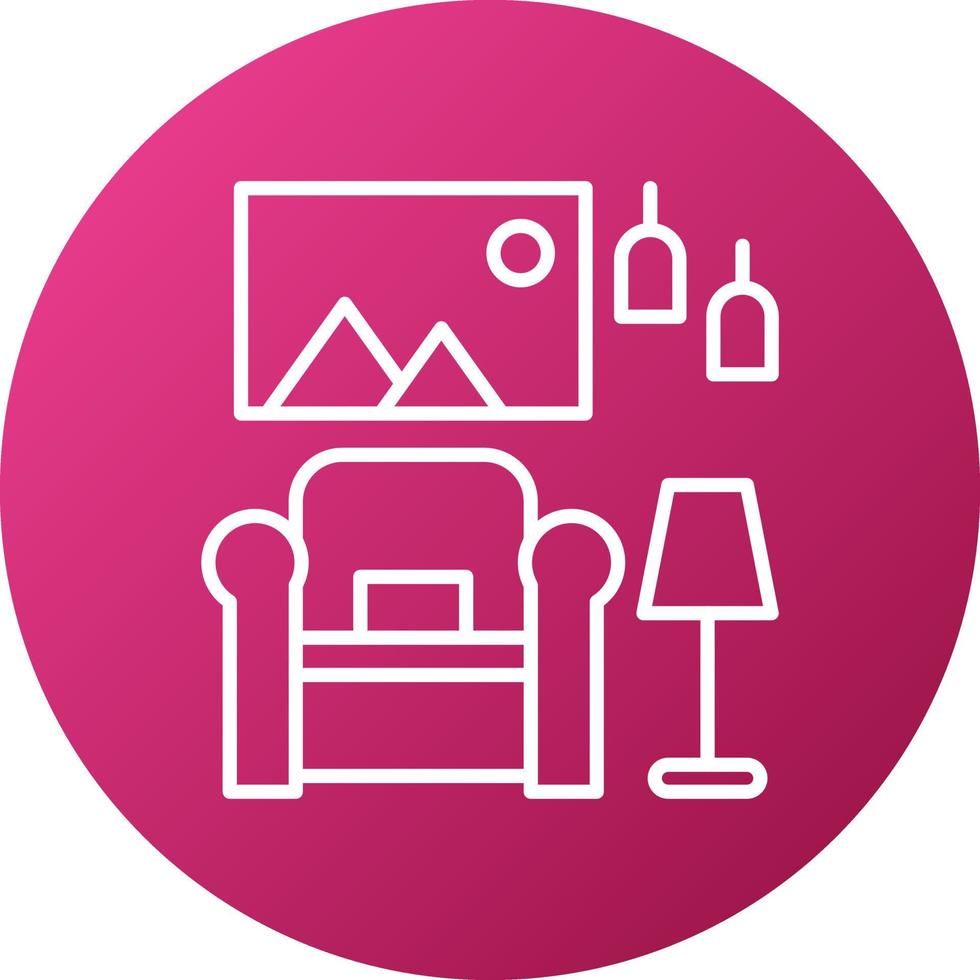 Interior Icon Style vector