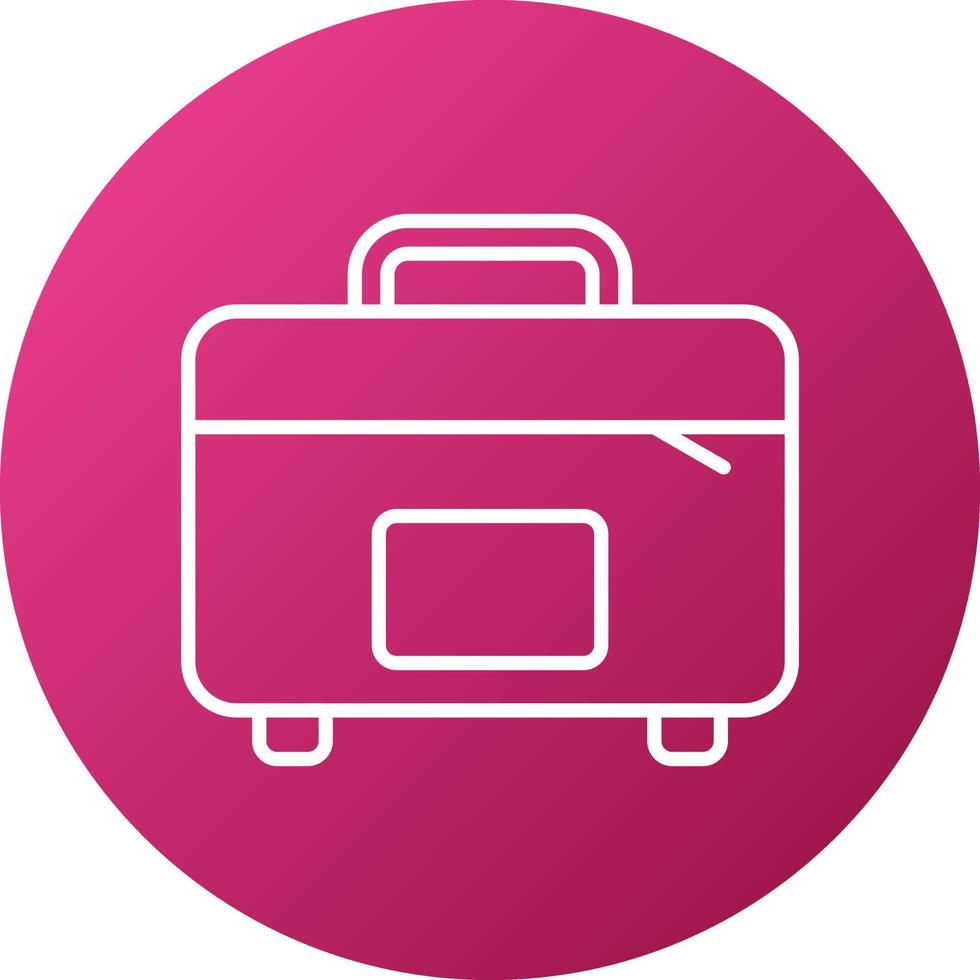 Carrying Case Icon Style vector