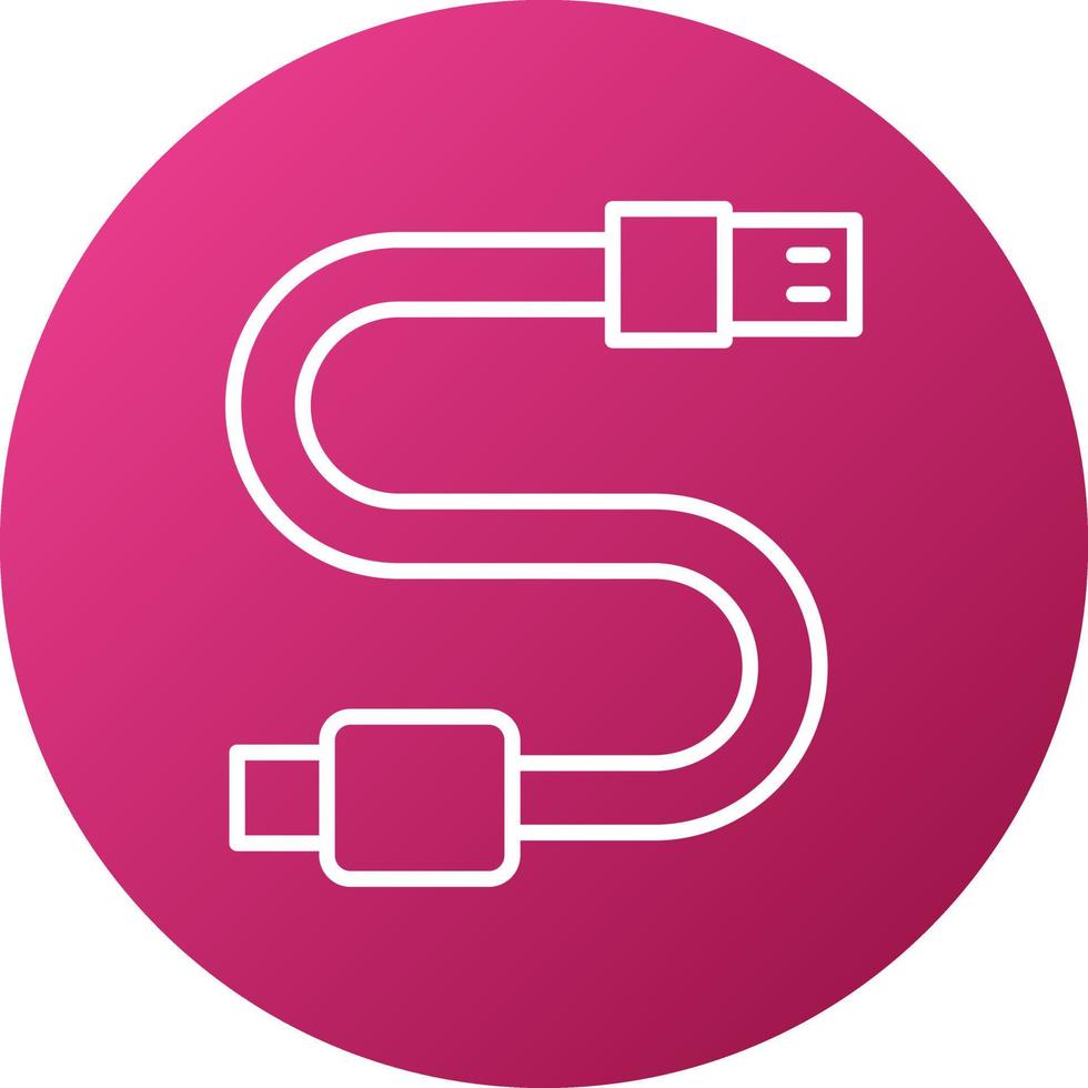 Cable Icon Style 21530386 Vector Art at Vecteezy