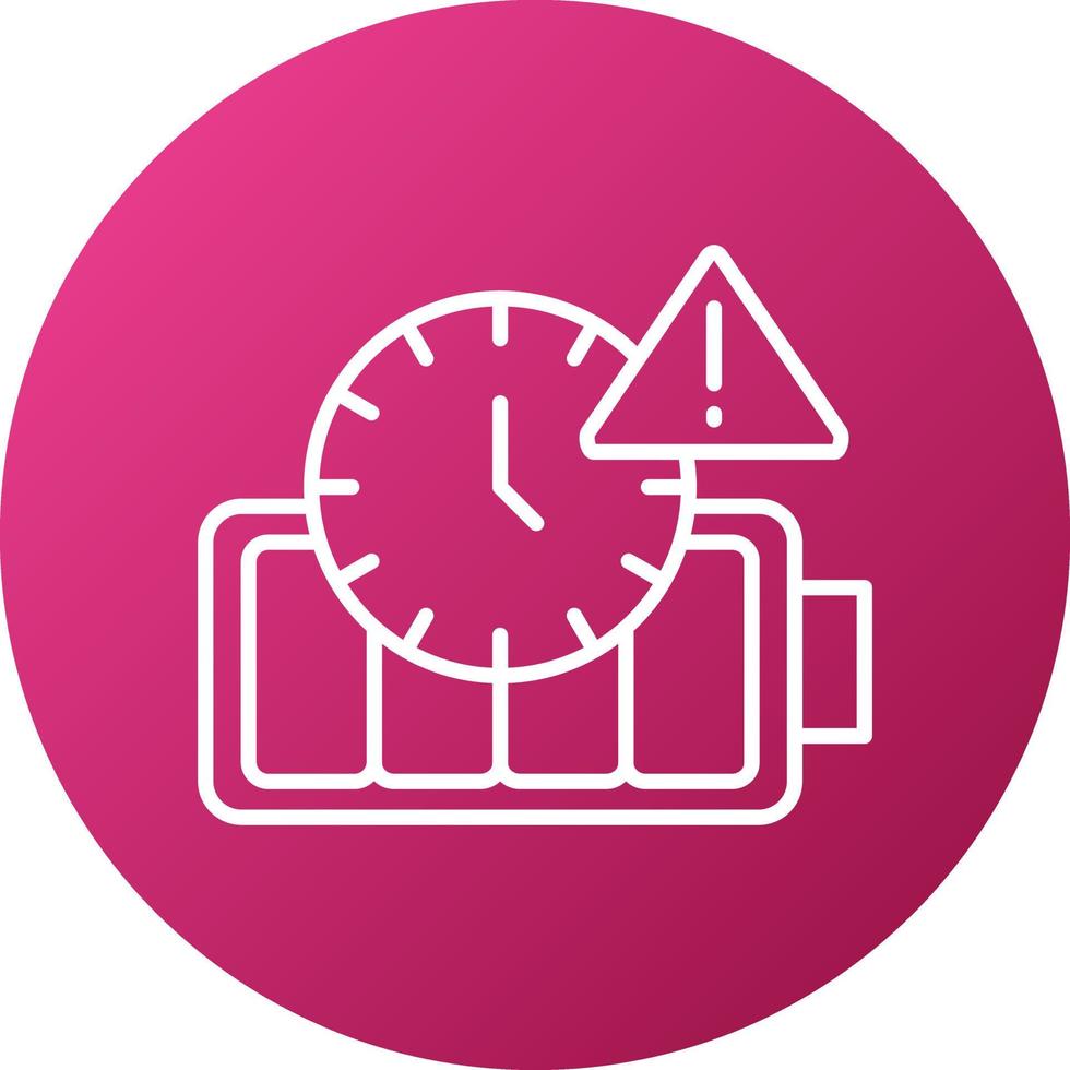 Delay Icon Style vector