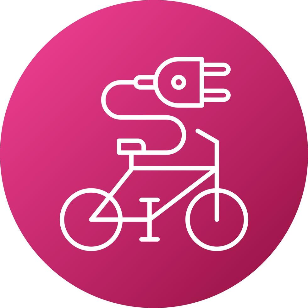 Electric Bike Icon Style 21530553 Vector Art at Vecteezy