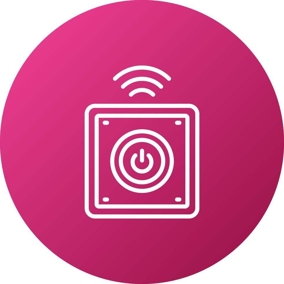 Smart Switch Icon Style vector