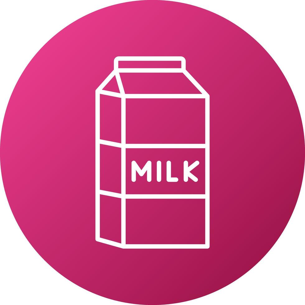 Milk Icon Style vector