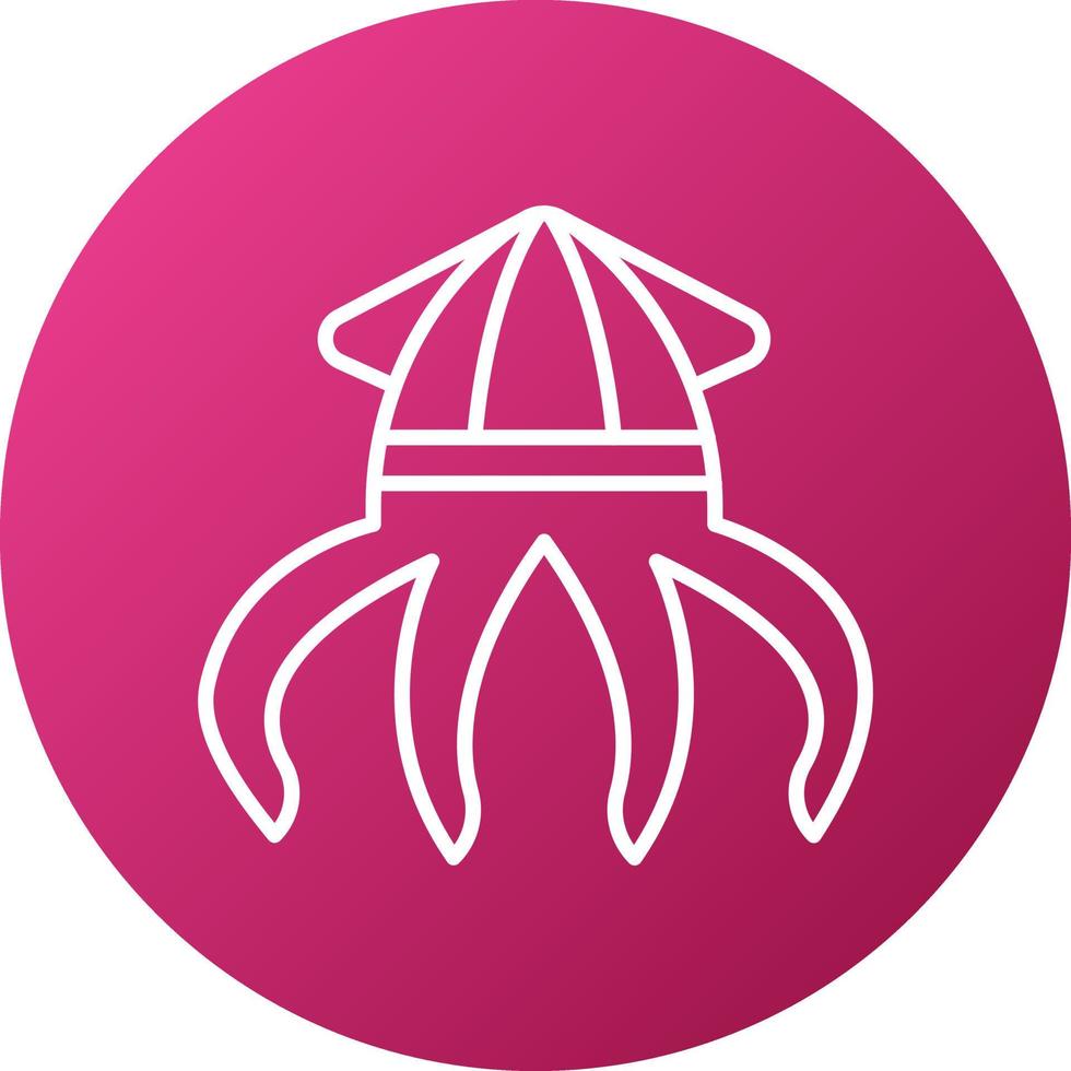Squid Icon Style vector