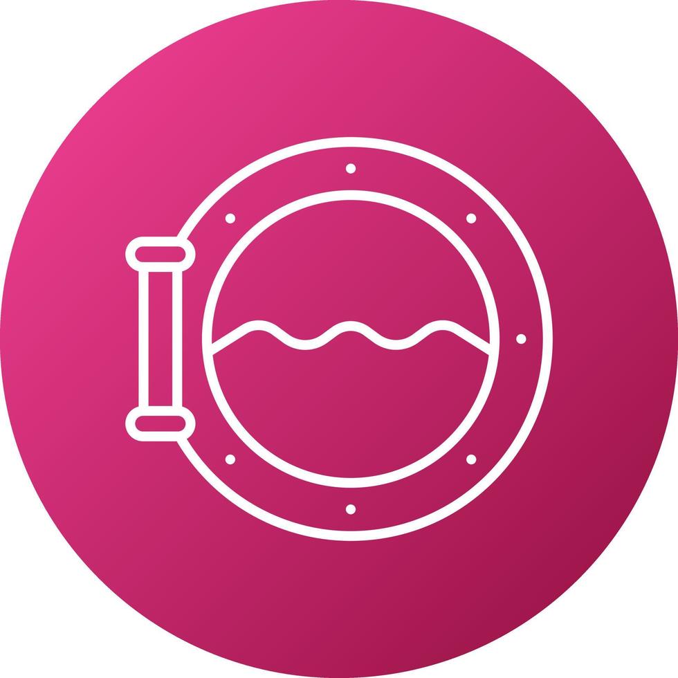 Porthole Icon Style vector