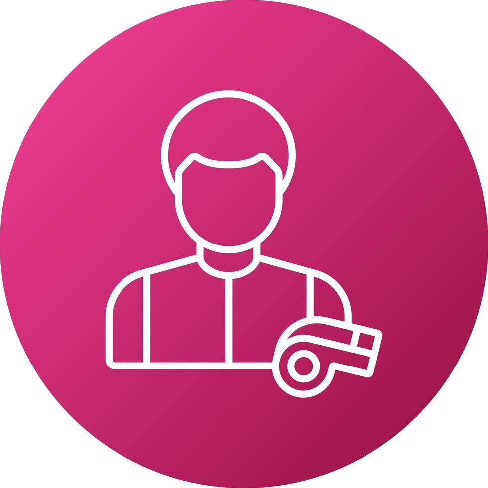 Referee Icon Style vector