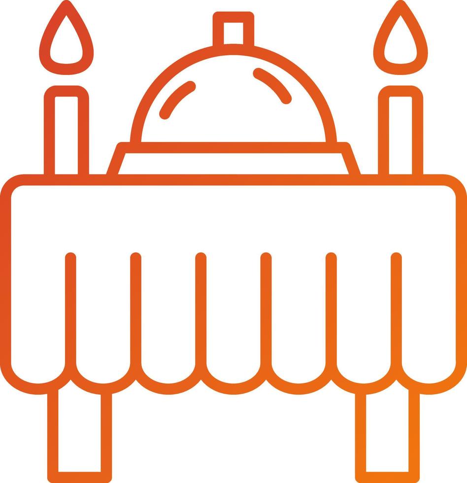 Dinner Icon Style vector