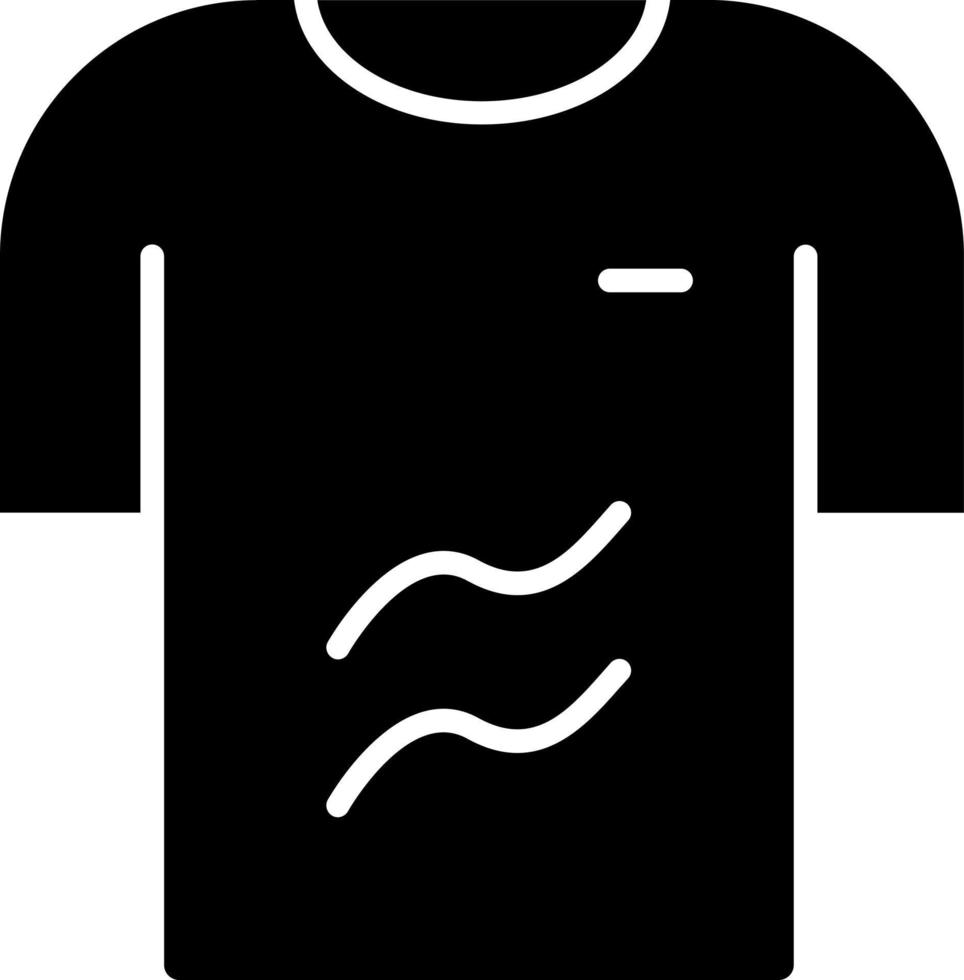 camiseta icono estilo vector