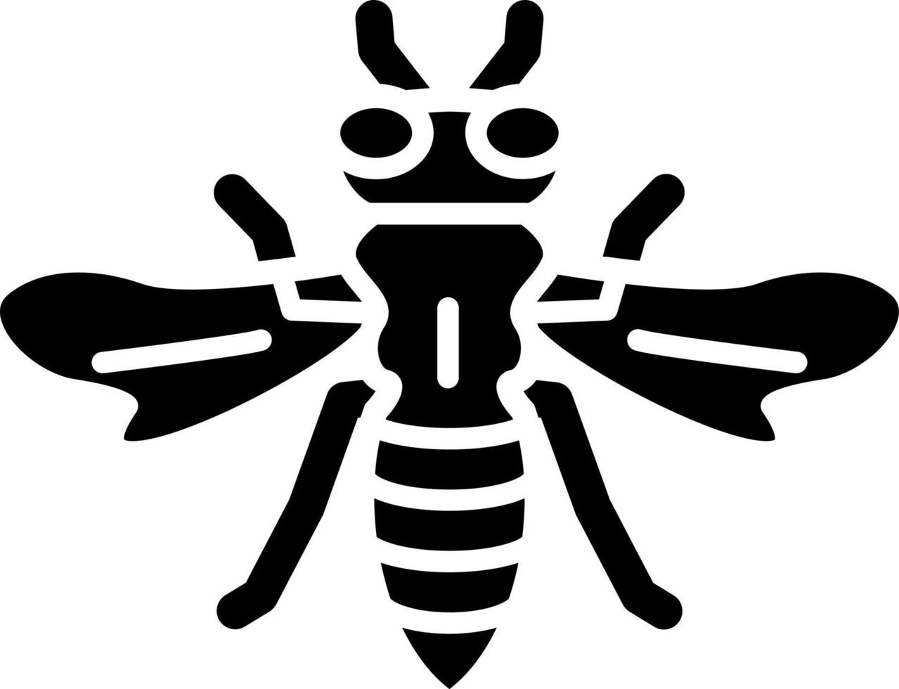 Honeybee Icon Style vector