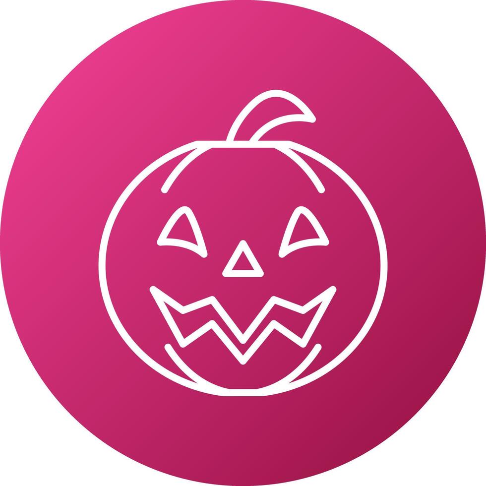 Jack O-Lantern Icon Style vector