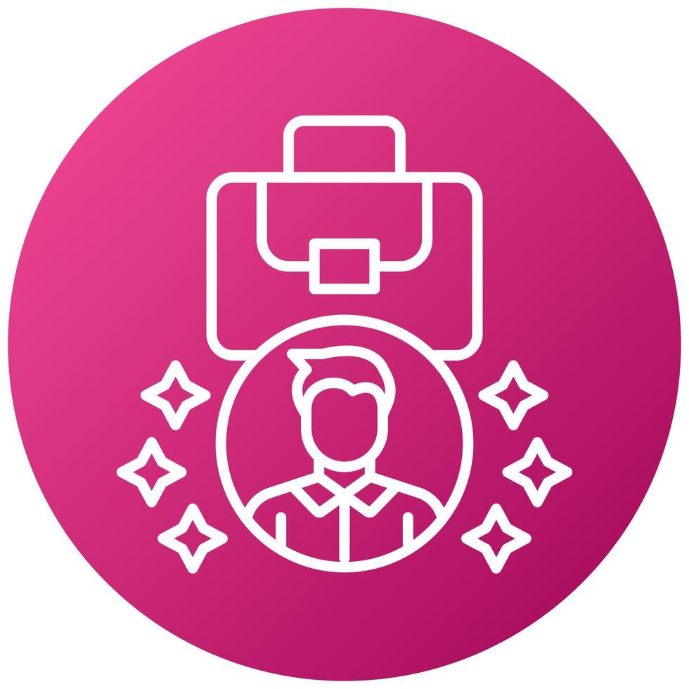 Career Icon Style vector