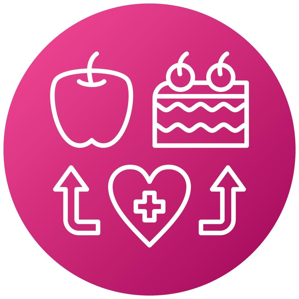 Food Alternative Icon Style vector