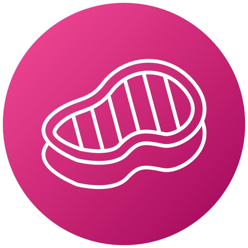 Meat Icon Style vector
