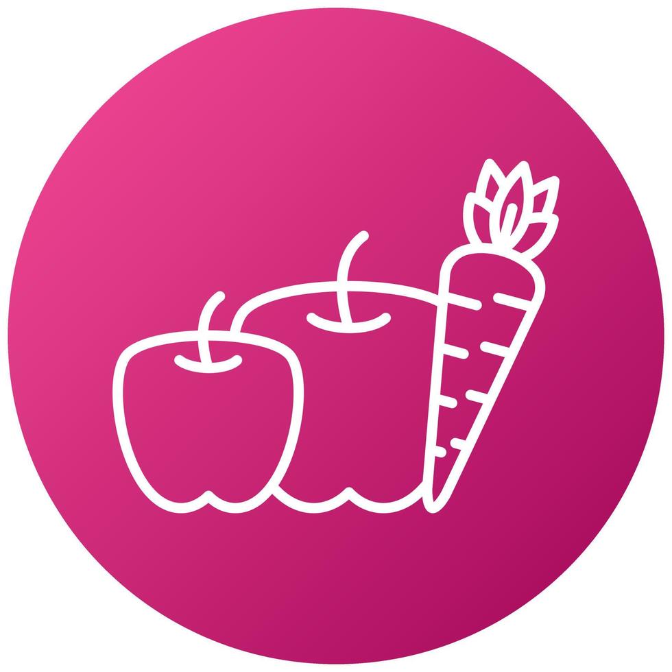Fruits Icon Style vector