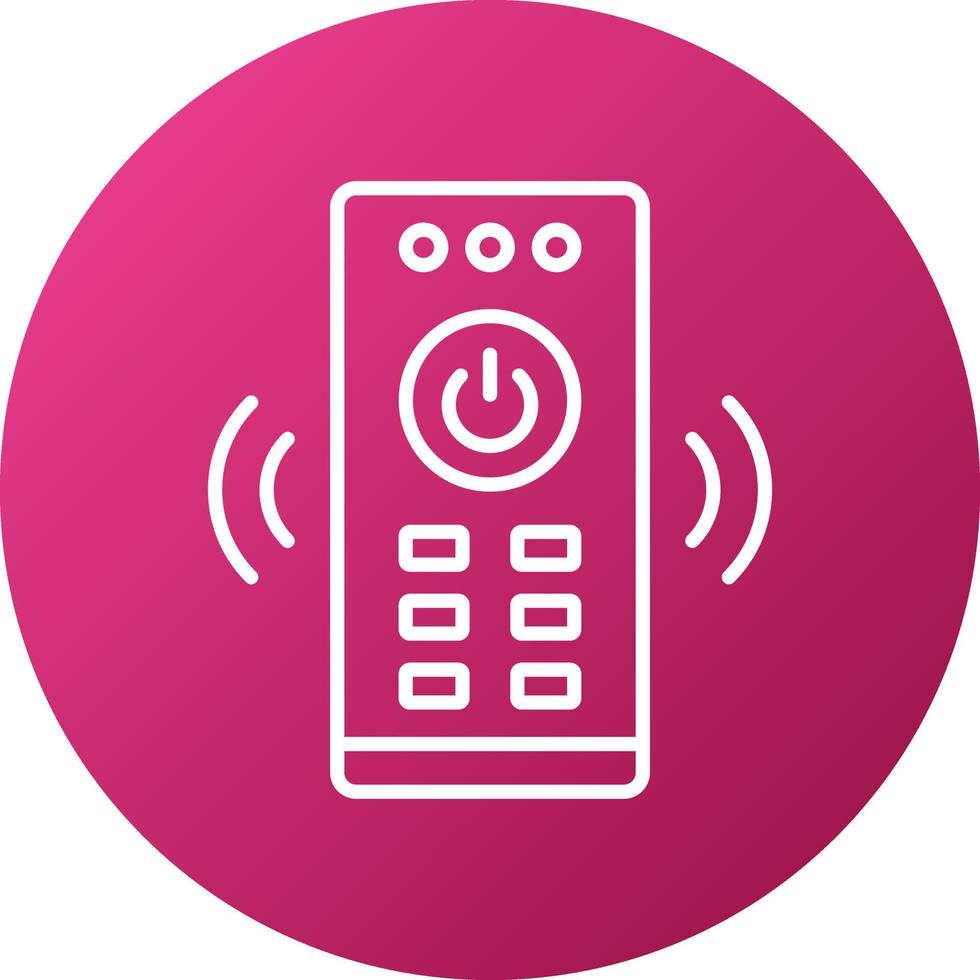 Remote Control Icon Style vector
