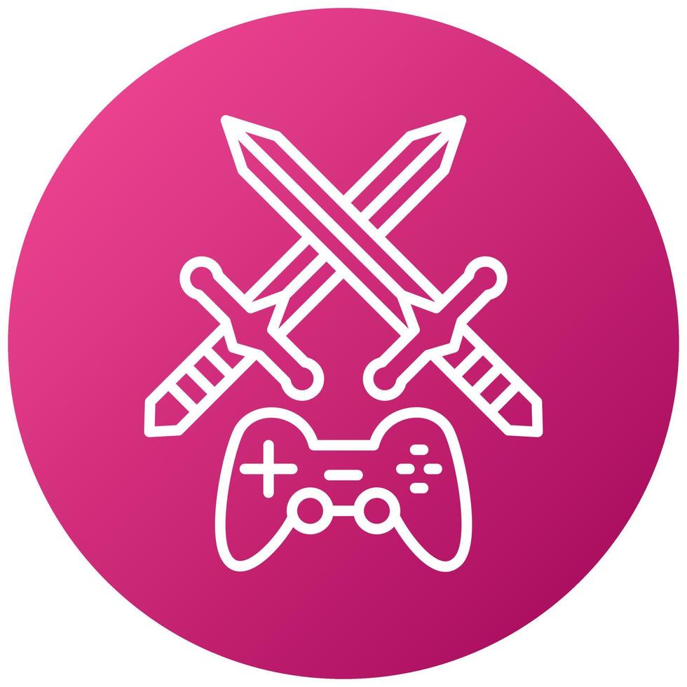 Adventure Game Icon Style vector