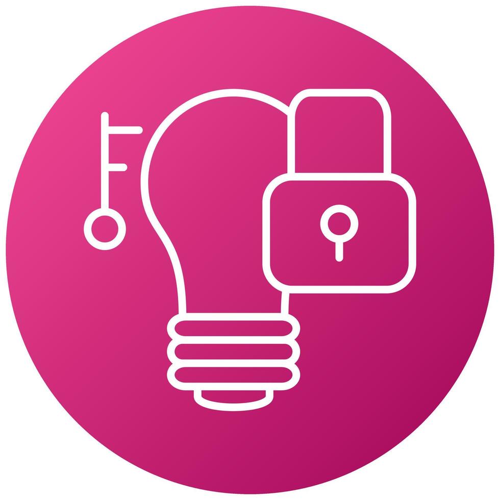 Intellectual Property Icon Style vector