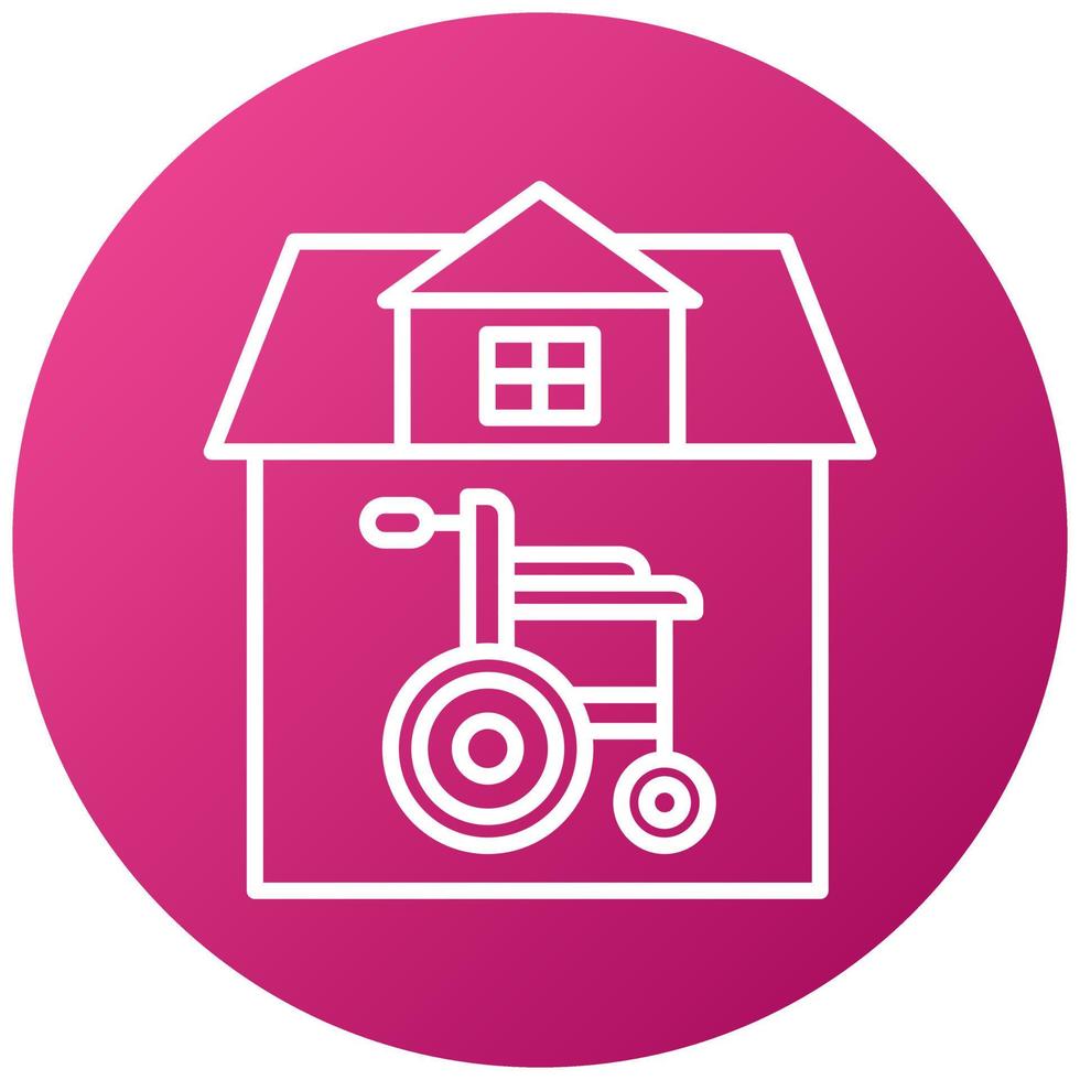 Hospice Icon Style vector