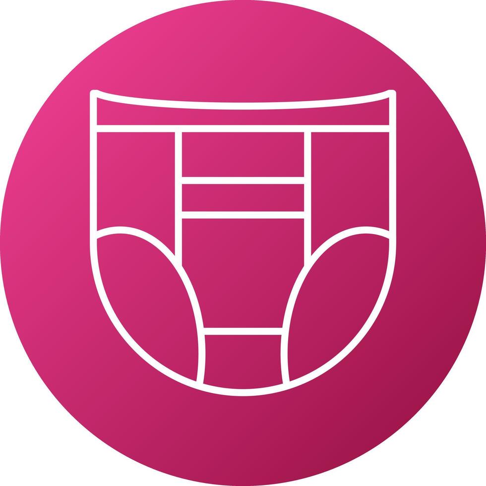 Diaper Icon Style vector