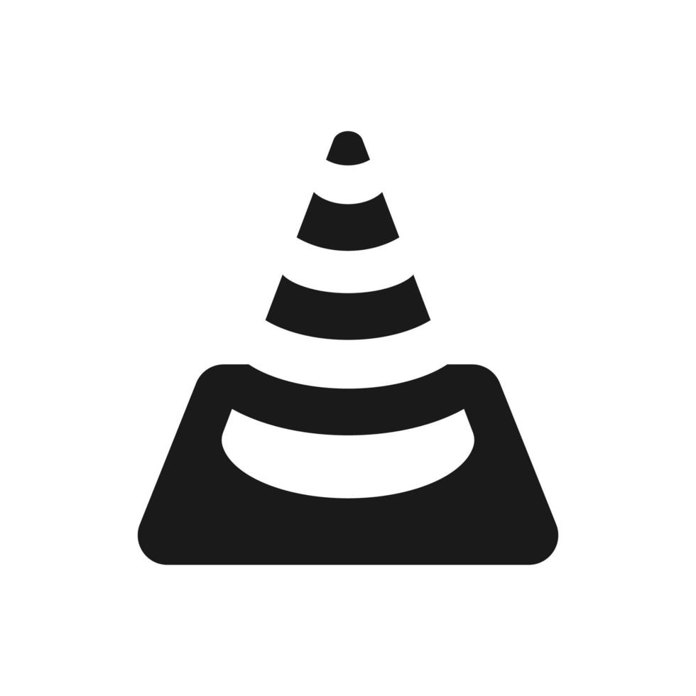 traffic cone icon 21532155 Vector Art at Vecteezy