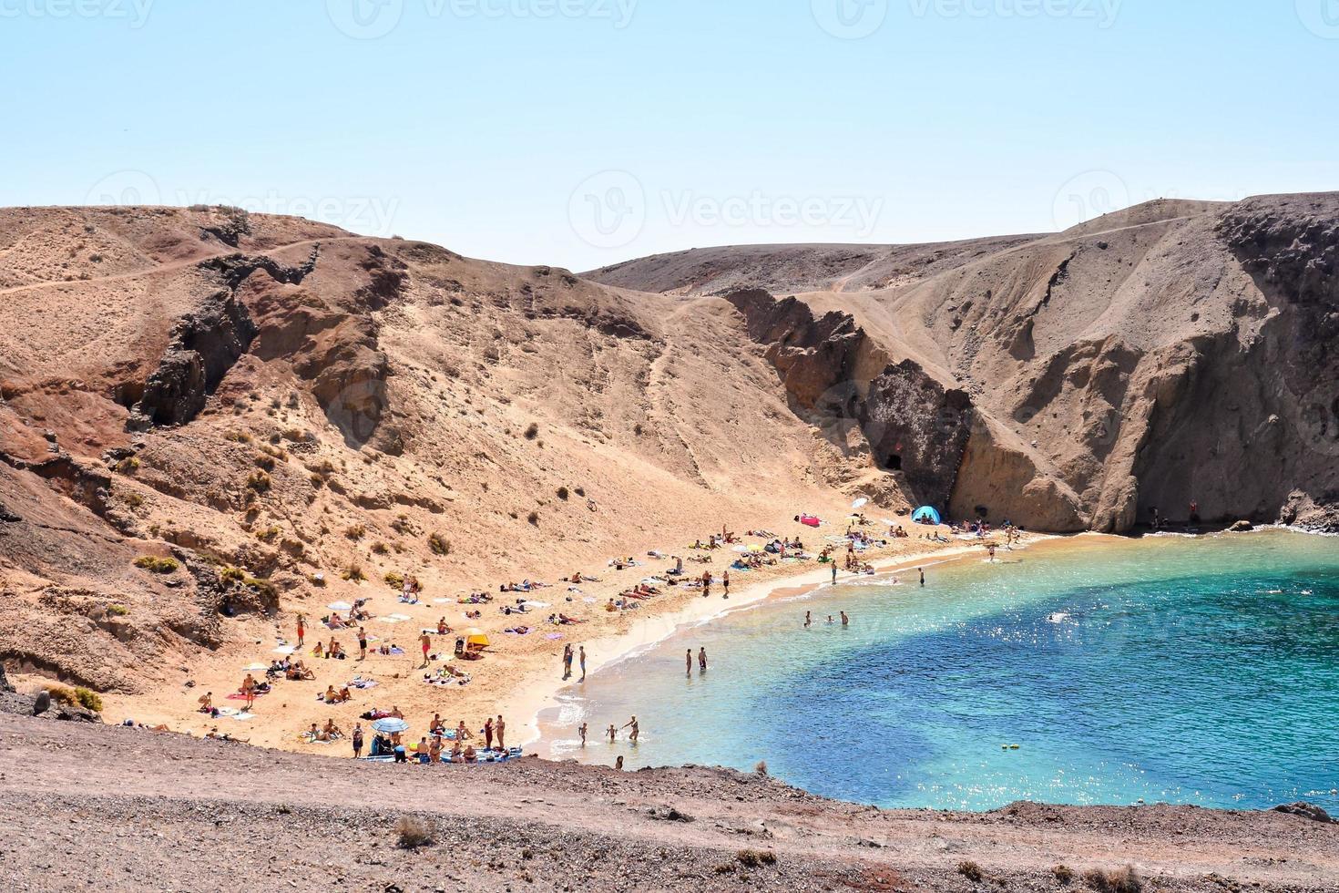 Scenic coastal view photo