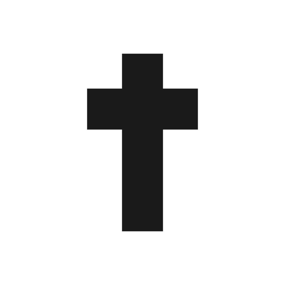 relogion crosses icon vector