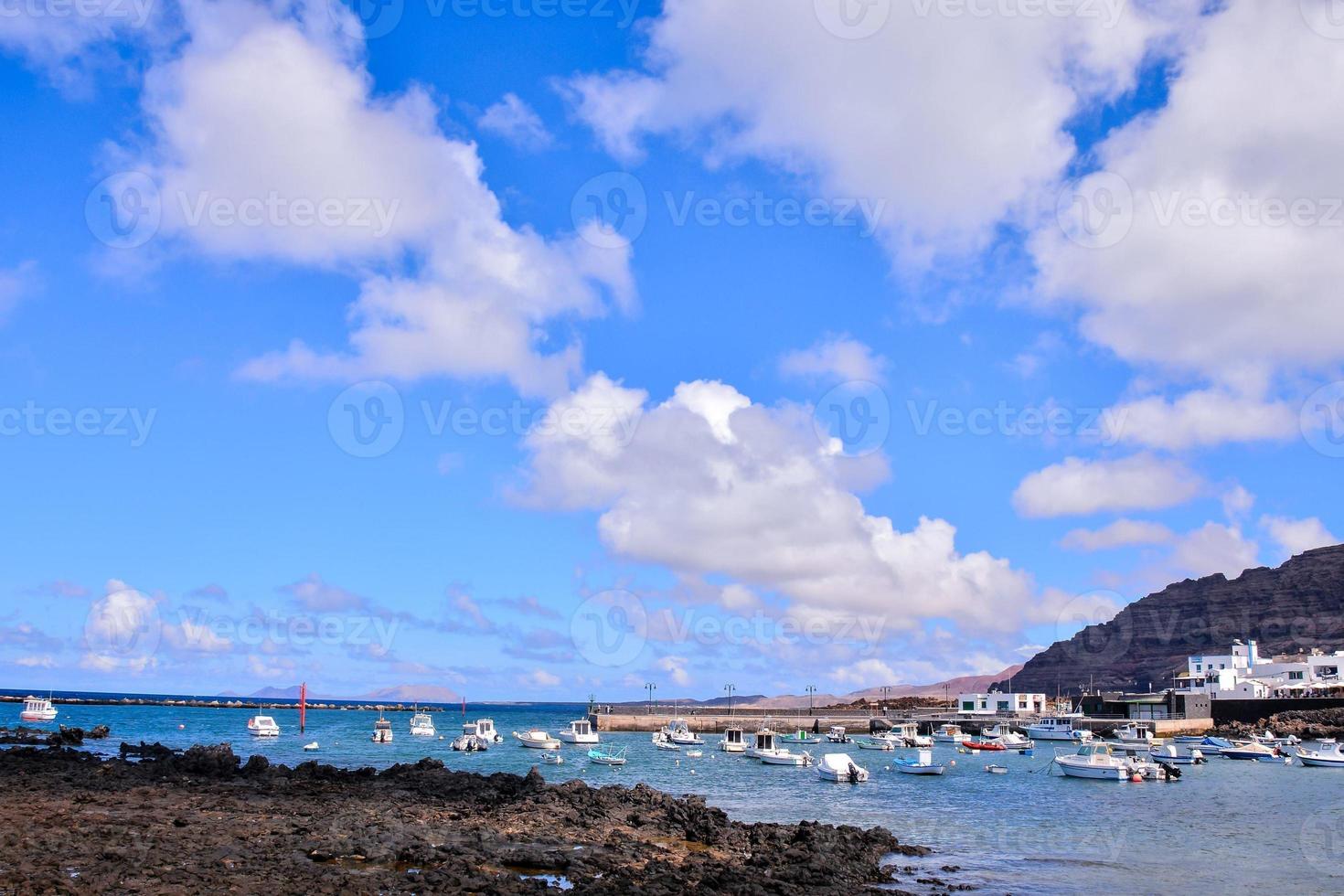 Scenic coastal view photo