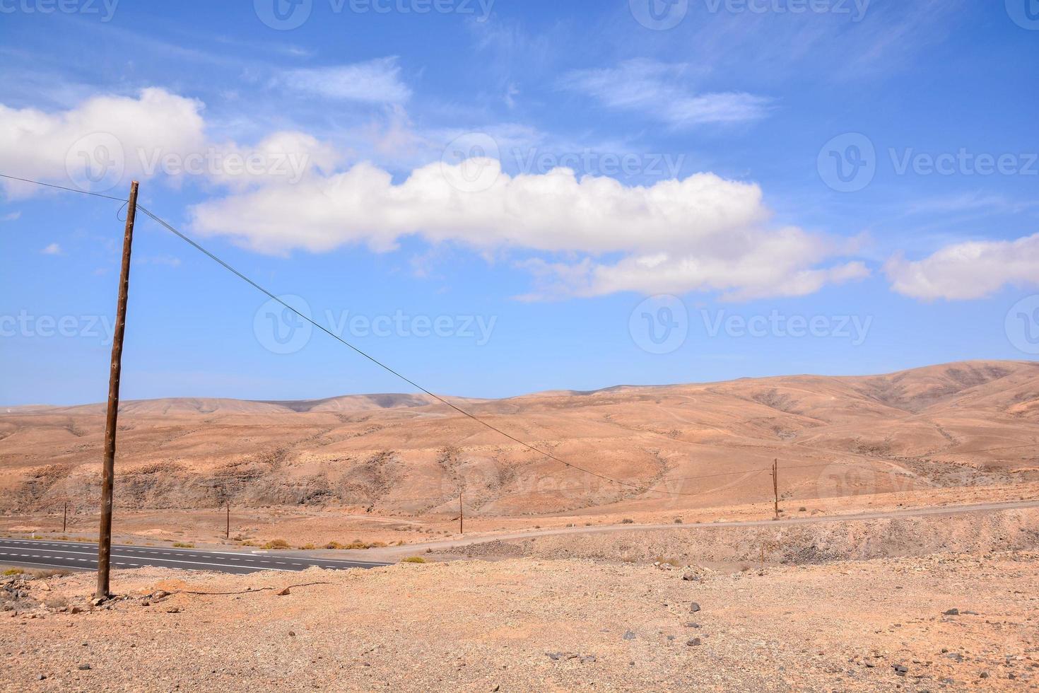 Scenic rural landscape photo