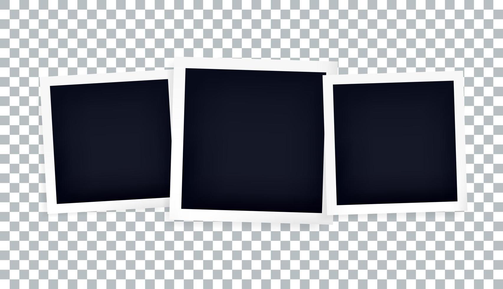 Vector mockup frame college, frame border photo collection background