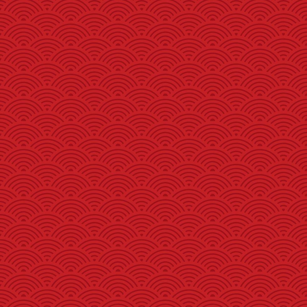 Simple chinese ornament patterns, can change in various shapes and sizes, find the fill pattern on swatches vector