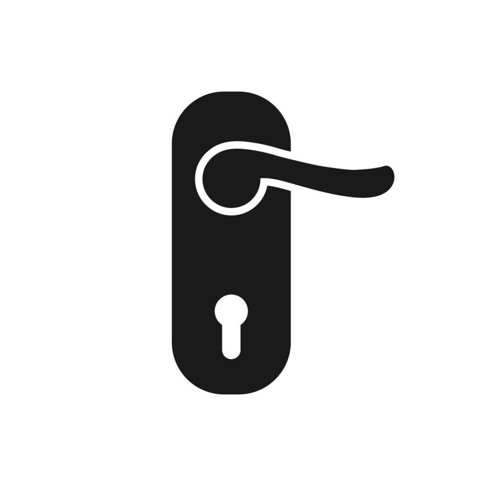 doorknob icon, door handles icon vector