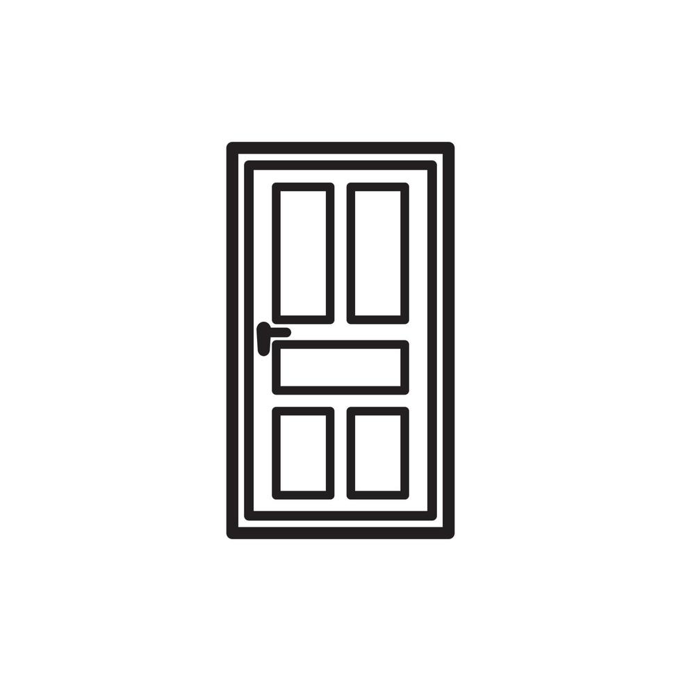 door vector icon