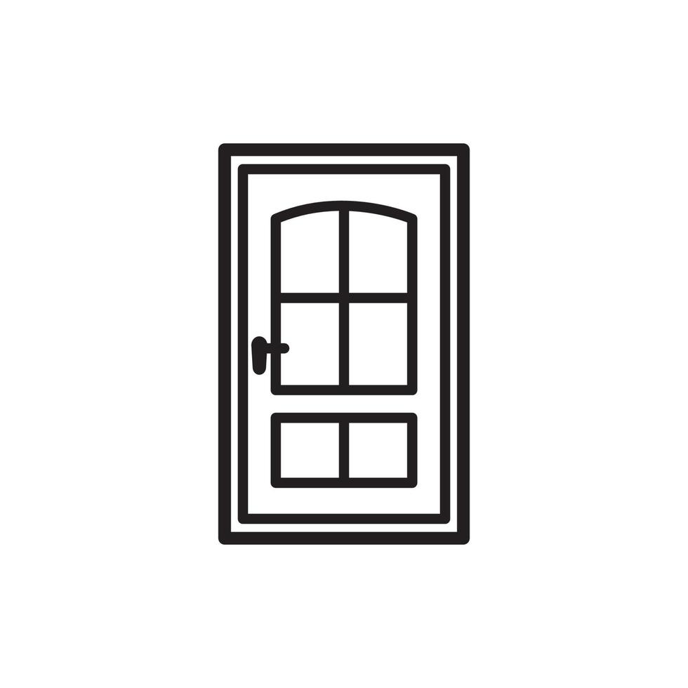 door vector icon