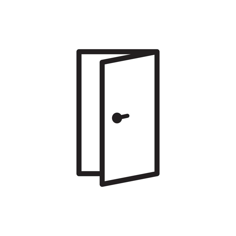 door vector icon