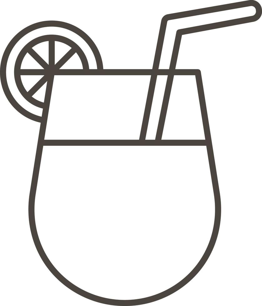 Cocktail, drink vector icon. Simple element illustration from food concept. Cocktail, drink vector icon. Drink concept vector illustration. on white background